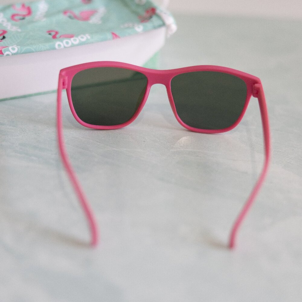 Pink Mirrored Women’s Sunglasses with Purple Lenses - Picture 4 of 7